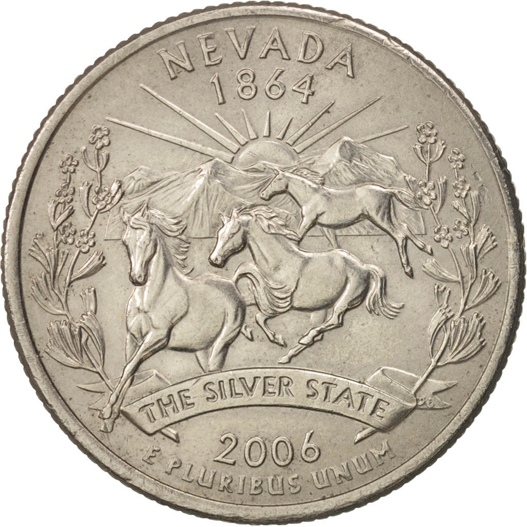 Coin, United States, Quarter, 2006, U.S. Mint, Philadelphia, AU(55-58)