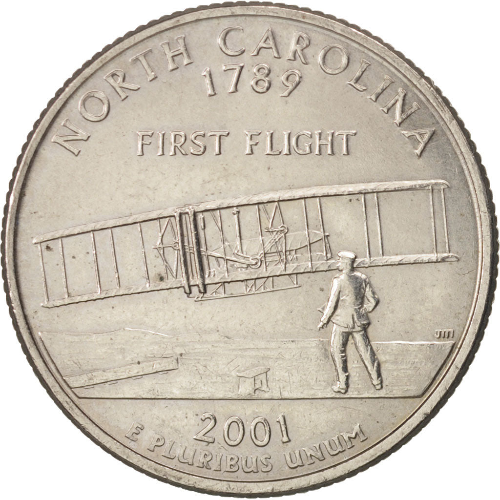 Münze, Vereinigte Staaten, Quarter, 2001, U.S. Mint, Denver, VZ, Copper-Nickel