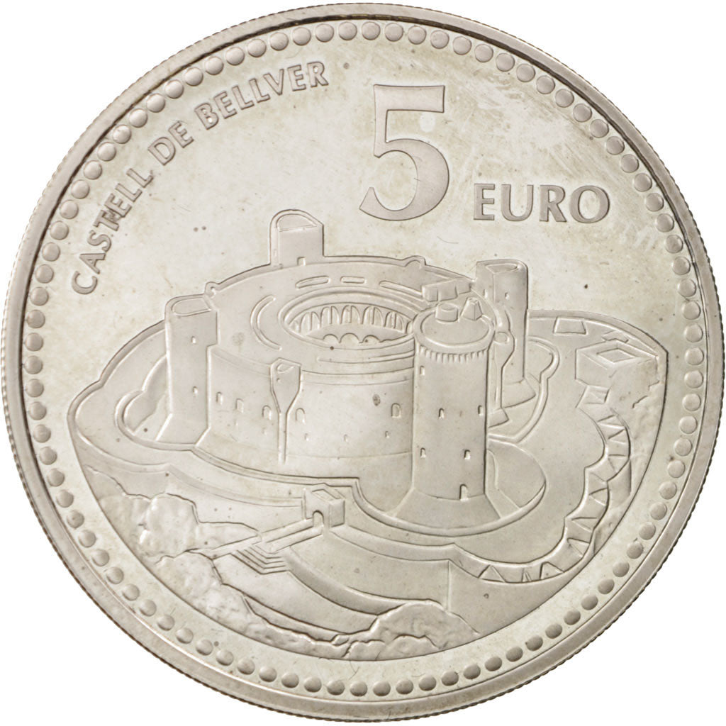 Spain, Juan Carlos I, 5 Euro, 2011, Madrid, MS(65-70), Silver, KM:1227