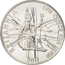 Great Britain, Elizabeth II, 2 Pounds, 2011, MS(65-70), Silver, KM:1230