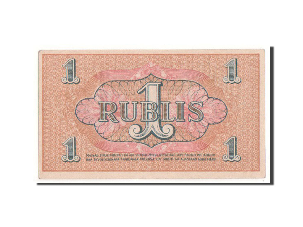 Latvia, 1 Rublis, 1919, KM #R1, UNC(63), AR
