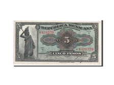 Mexico - Revolutionary, 5 Pesos, 1915, KM #S685a, UNC(64), H