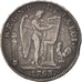 France, Écu de 6 livres françoise, 1793 / AN II, Lyon, Variety, Silver