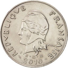 French Polynesia, 50 Francs, 2010, Paris, MS(60-62), Copper-nickel, KM:13a