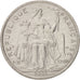French Polynesia, 2 Francs, 2005, Paris, AU(50-53), Aluminum, KM:10