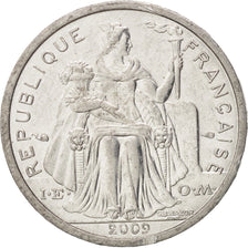 Coin, French Polynesia, Franc, 2009, Paris, AU(55-58), Aluminum, KM:11
