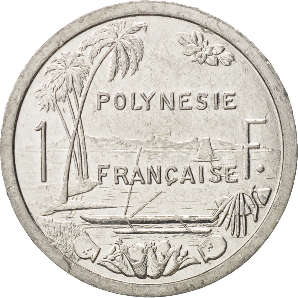 Coin, French Polynesia, Franc, 2009, Paris, AU(55-58), Aluminum, KM:11