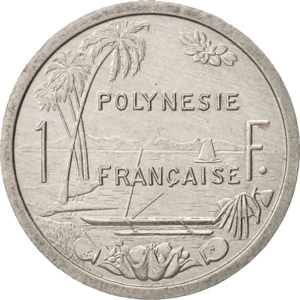 French Polynesia, Franc, 2007, Paris, AU(55-58), Aluminum, KM:11