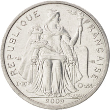Coin, French Polynesia, Franc, 2009, Paris, AU(55-58), Aluminum, KM:11