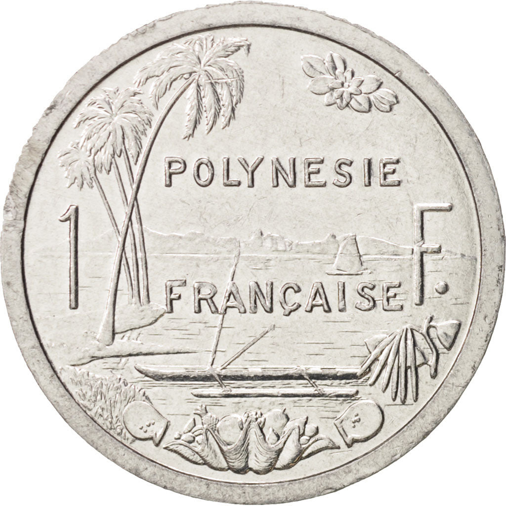Coin, French Polynesia, Franc, 2009, Paris, AU(55-58), Aluminum, KM:11