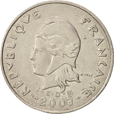 French Polynesia, 10 Francs, 2007, Paris, AU(50-53), Copper-nickel, KM:8a