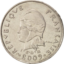 Coin, French Polynesia, 10 Francs, 2009, Paris, AU(50-53), Copper-nickel, KM:8a