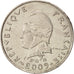 Coin, French Polynesia, 10 Francs, 2009, Paris, AU(50-53), Copper-nickel, KM:8a