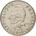 Coin, French Polynesia, 10 Francs, 2010, Paris, AU(50-53), Copper-nickel, KM:8a