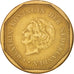 Munten, Nederlandse Antillen, Beatrix, 5 Gulden, 1999, ZF, Aureate Bonded Steel