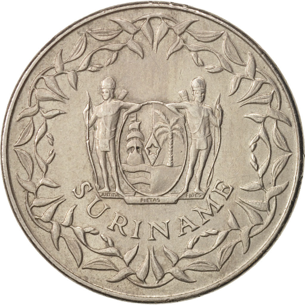 Moneta, Suriname, 250 Cents, 1989, SPL-, Rame-nichel, KM:24