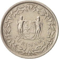 Munten, Suriname, 25 Cents, 1988, ZF+, Nickel plated steel, KM:14A
