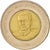 Coin, Dominican Republic, 10 Pesos, 2008, AU(50-53), Bi-Metallic, KM:106
