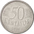 Moneda, Brasil, 50 Centavos, 1994, MBC+, Acero inoxidable, KM:635