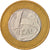 Monnaie, Brésil, Real, 2009, Rio de Janeiro, TTB+, Bi-Metallic, KM:652a