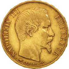 Monnaie, France, Napoleon III, Napoléon III, 20 Francs, 1860, Paris, TTB, Or