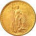 United States, Saint-Gaudens, $20, 1925, Philadelphia, AU (55-58), KM 131