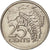 Moneta, TRINIDAD E TOBAGO, 25 Cents, 2012, BB+, Rame-nichel