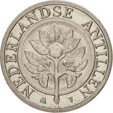 Netherlands Antilles, Beatrix, 25 Cents, 2010, AU(55-58), Nickel, KM 35