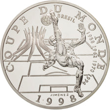 France, 10 Francs, 1998, MS(65-70), Silver, KM:1162, Gadoury:C212