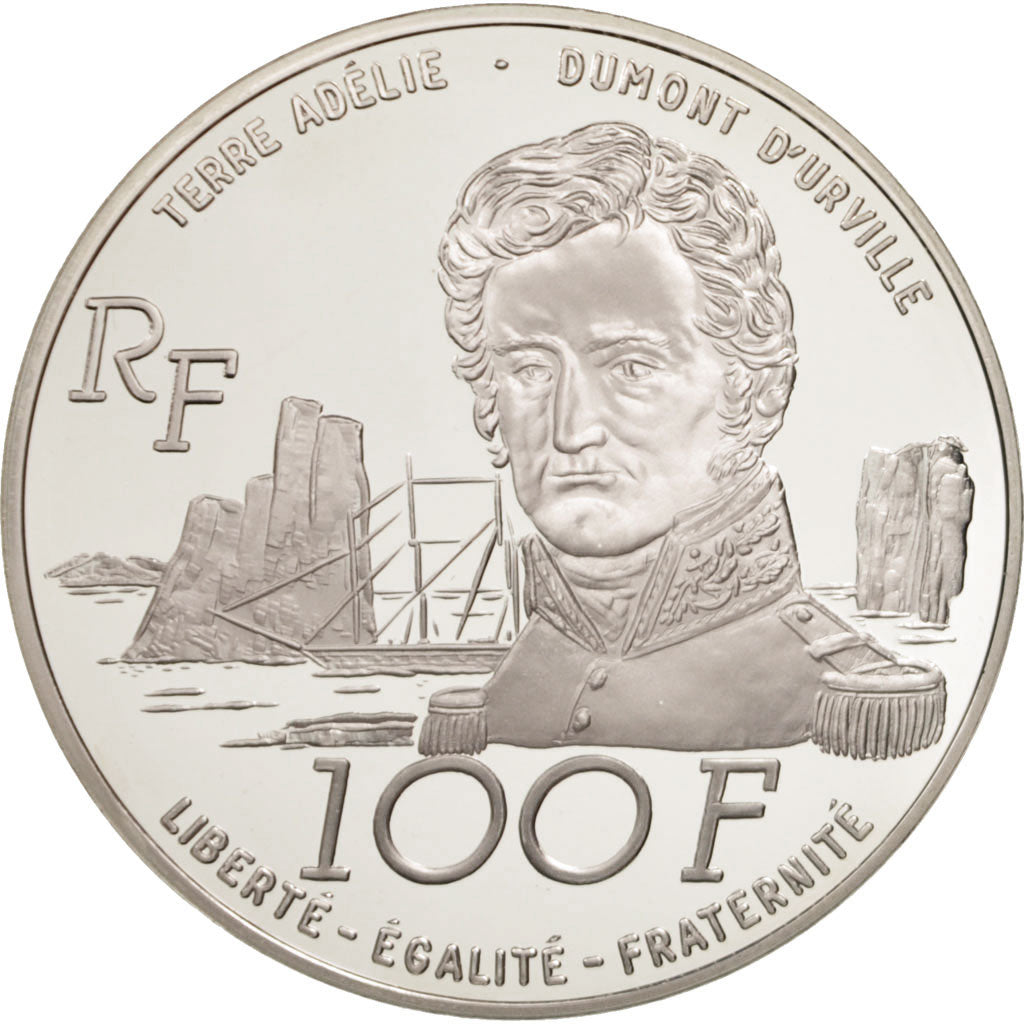 Moneta, Francia, 100 Francs, 1992, FDC, Argento, KM:1010, Gadoury:C33