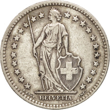 Coin, Switzerland, 2 Francs, 1943, Bern, EF(40-45), Silver, KM:21
