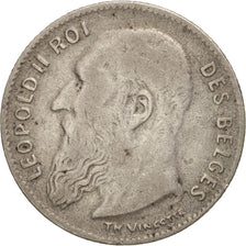 Belgique, 50 Centimes, 1909, TB+, Argent, KM:60.1