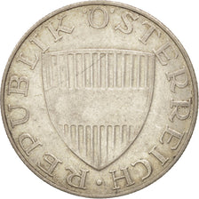 Coin, Austria, 10 Schilling, 1957, AU(50-53), Silver, KM:2882