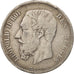 Coin, Belgium, Leopold II, 5 Francs, 5 Frank, 1867, VF(30-35), Silver, KM:24