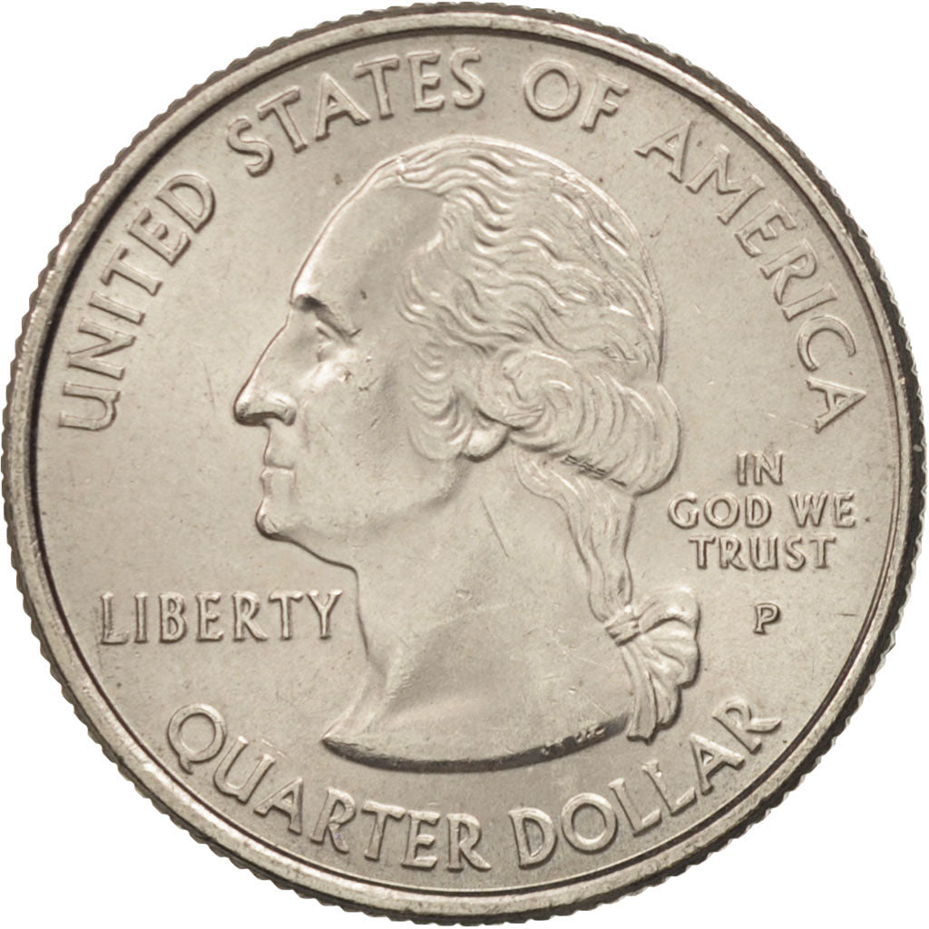 United States, Quarter, 2003, U.S. Mint, Philadelphia, AU(55-58), KM 347