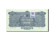 Czechoslovakia, 1000 Korun, 1945, KM #57s, UNC(63), AA