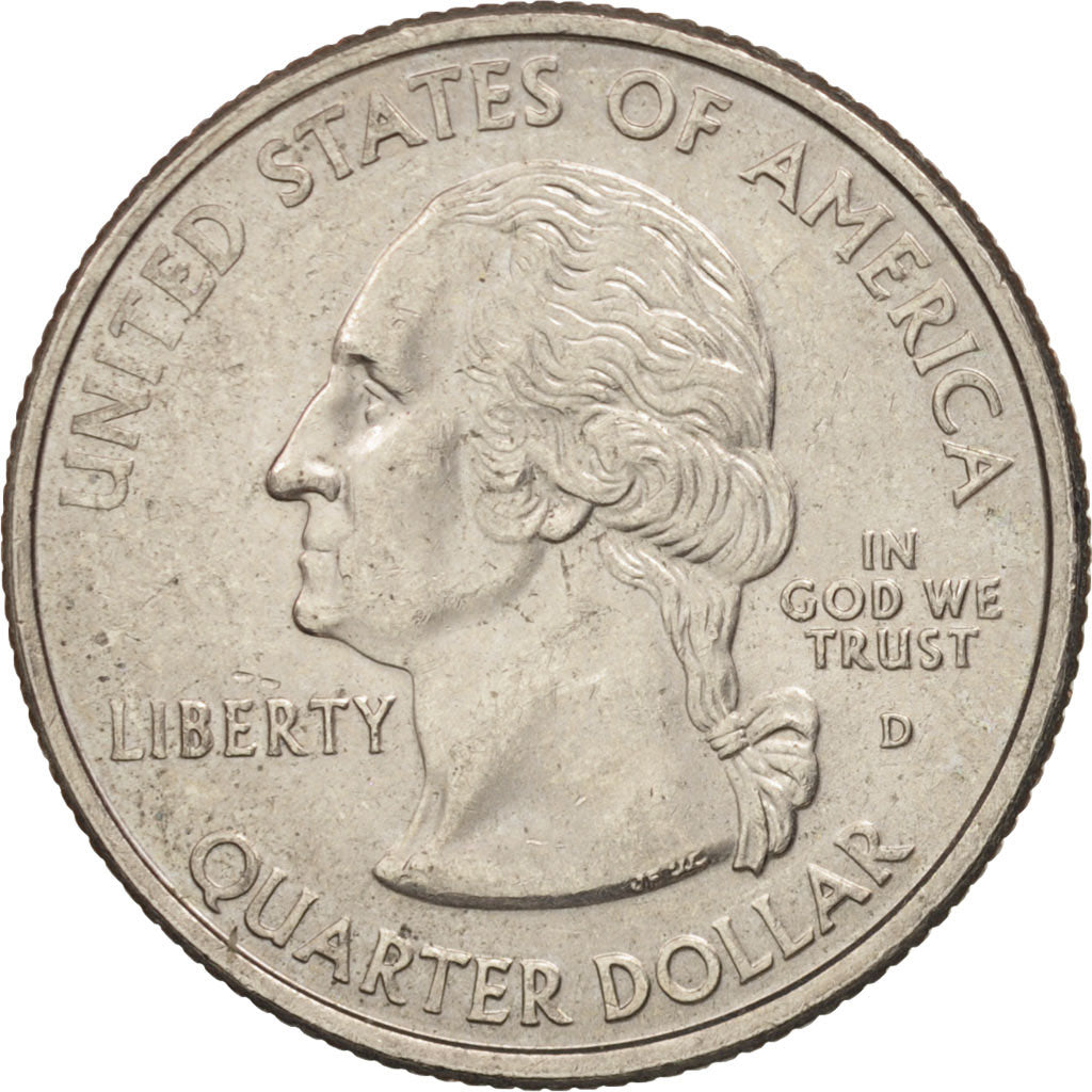 Coin, United States, Quarter, 2000, U.S. Mint, Denver, AU(55-58), Copper-Nickel