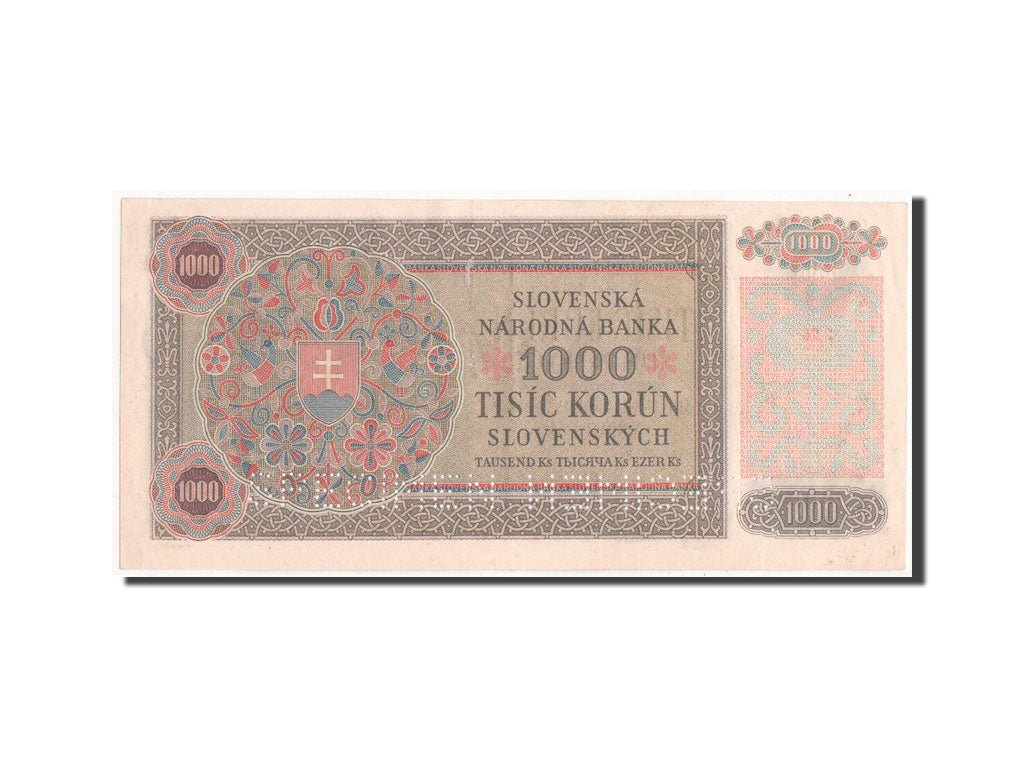 Czechoslovakia, 1000 Korun, 1945, KM #56s, UNC(63), 2T4