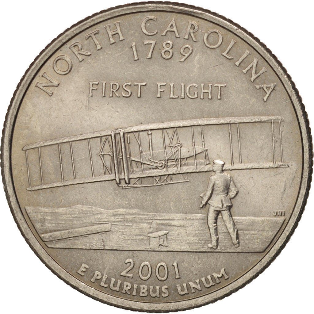 Moneta, Stati Uniti, Quarter, 2001, U.S. Mint, Philadelphia, SPL-, Rame