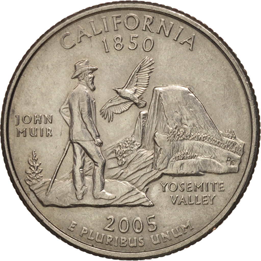 Coin, United States, Quarter, 2005, U.S. Mint, Philadelphia, AU(55-58)