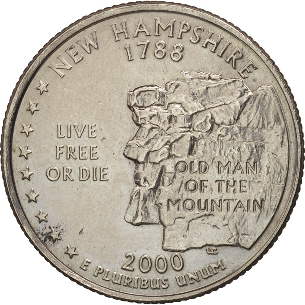 United States, Quarter, 2000, U.S. Mint, Denver, AU(55-58), KM 308
