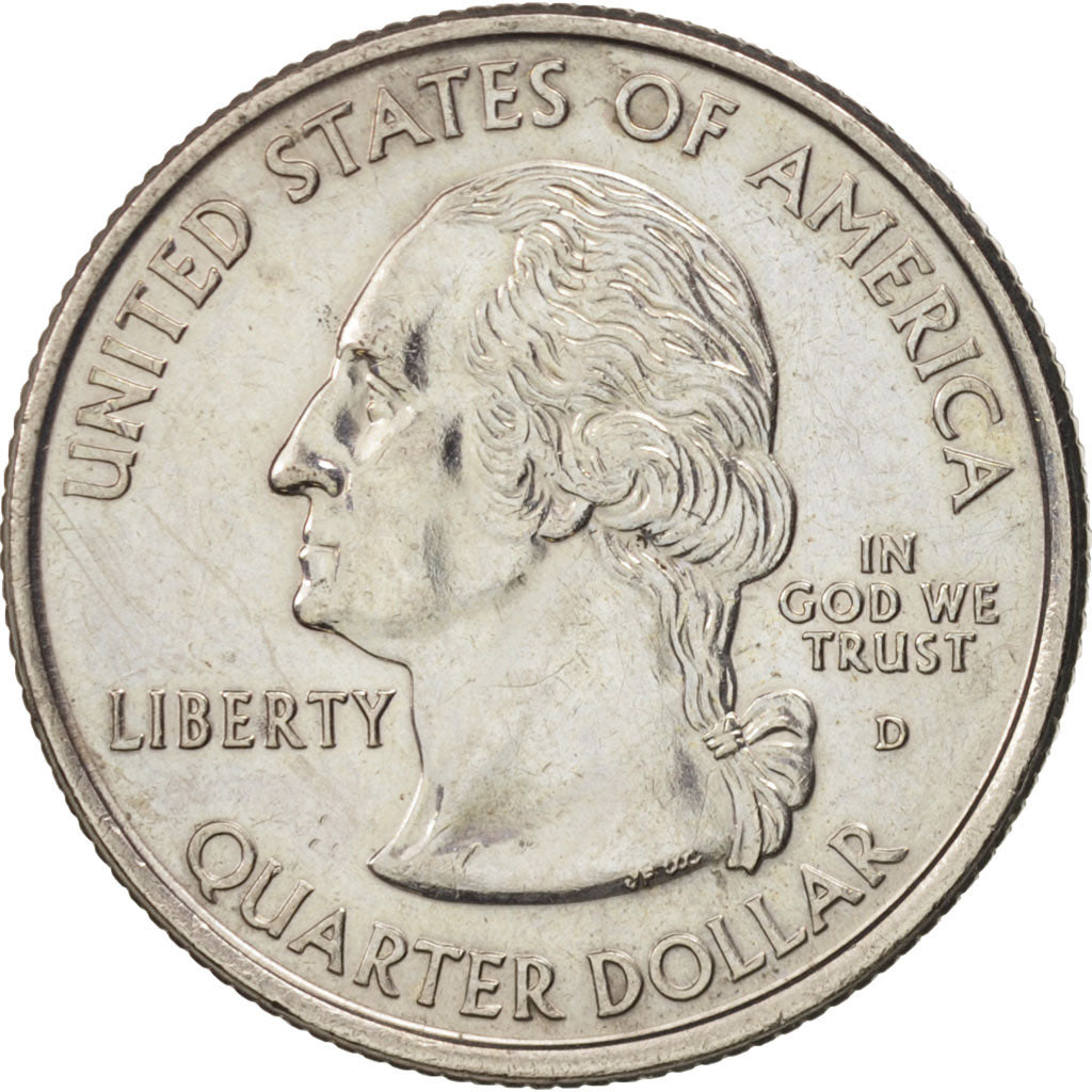 United States, Quarter, 2000, U.S. Mint, Denver, AU(55-58), KM 308
