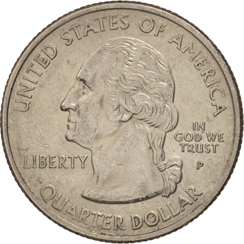 Monnaie, États-Unis, Quarter, 2002, U.S. Mint, Philadelphie, SUP, Copper-Nickel