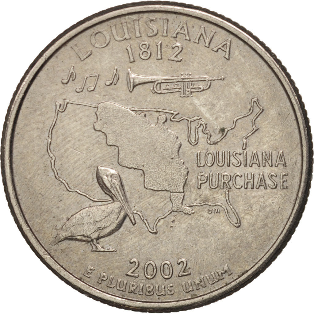 Coin, United States, Quarter, 2002, U.S. Mint, Denver, AU(55-58), Copper-Nickel