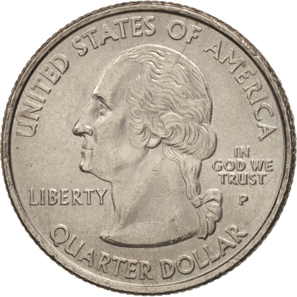 Monnaie, États-Unis, Quarter, 2001, U.S. Mint, Philadelphie, SUP, Copper-Nickel