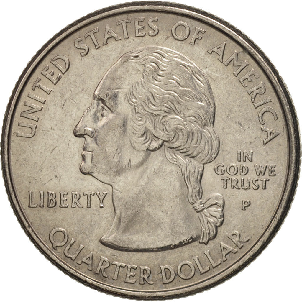 Monnaie, États-Unis, Quarter, 2001, U.S. Mint, Philadelphie, SUP, Copper-Nickel