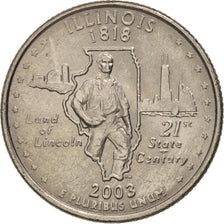 Coin, United States, Quarter, 2003, U.S. Mint, Philadelphia, AU(55-58)