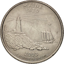 Coin, United States, Quarter, 2003, U.S. Mint, Philadelphia, AU(55-58)