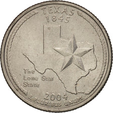 United States, Quarter, 2004, U.S. Mint, Philadelphia, AU(55-58), KM 357