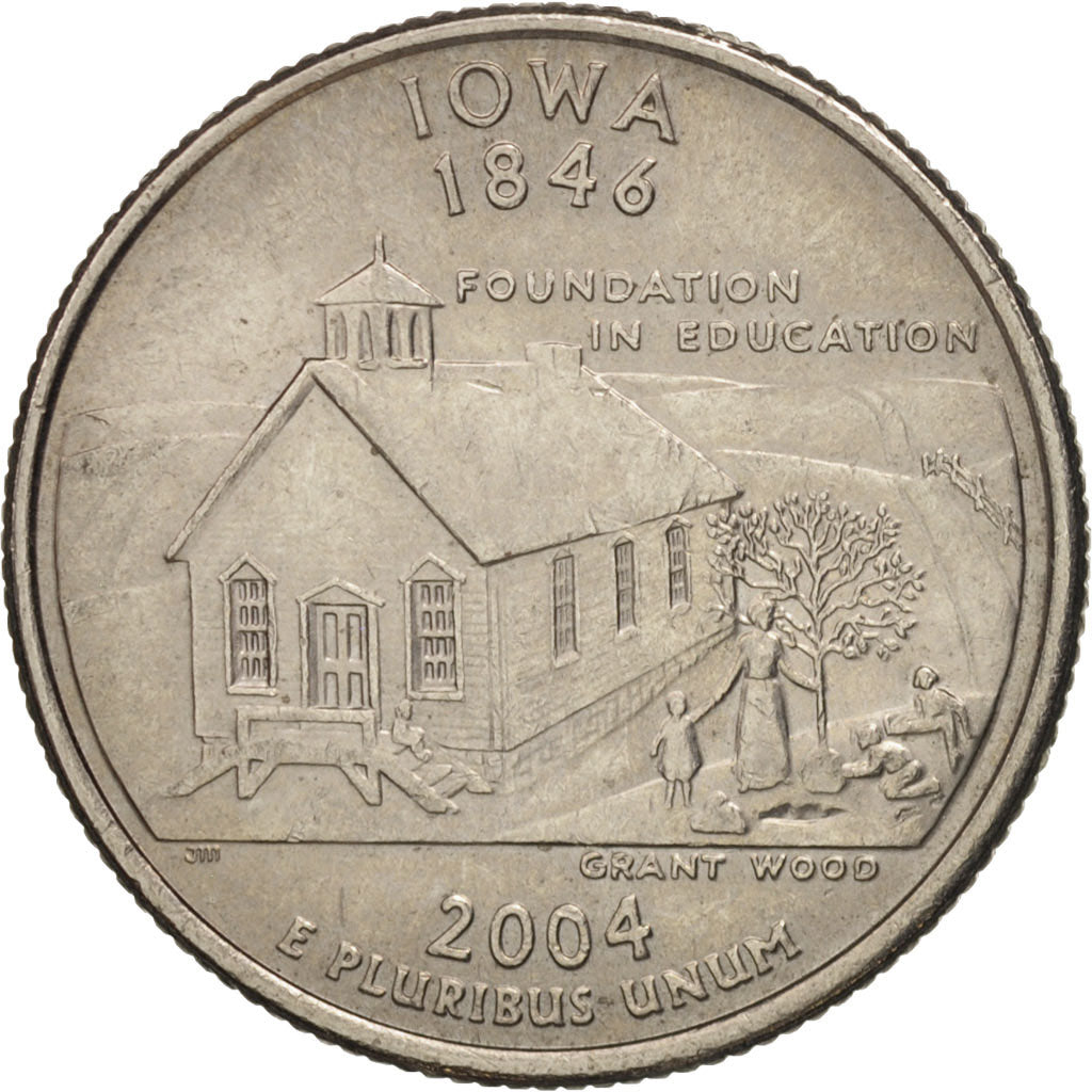 Stati Uniti, Quarter, 2004, U.S. Mint, Philadelphia, SPL-, KM 358